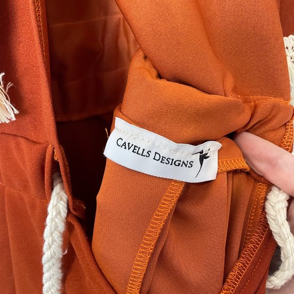 Burnt Orange Multi-Size Dress - Picture 7 of 7